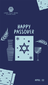 Passover Day Haggadah Facebook story Image Preview