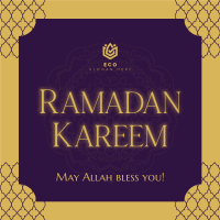 Happy Ramadan Kareem Instagram Post Design