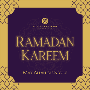 Happy Ramadan Kareem Instagram post Image Preview
