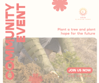 Trees Planting Volunteer Facebook post Image Preview