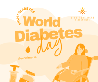 Global Diabetes Fight Facebook post Image Preview