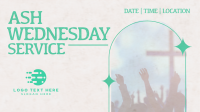 Retro Ash Wednesday Service Animation Preview