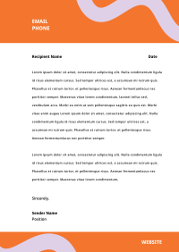 Vibrant Geometry Letterhead Image Preview