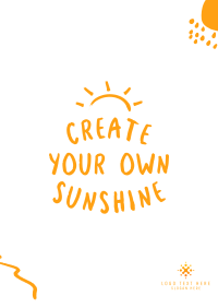 Create Your Own Shine Poster Image Preview