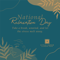 National Relaxation Day Instagram post Image Preview