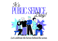 United Nations Public Service Day Postcard Image Preview