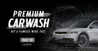 Premium Car Wash Facebook ad Image Preview