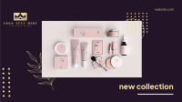 Simple Pink Cosmetics Facebook Event Cover Design