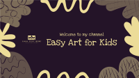 Easy Art for Kids YouTube cover (channel art) Image Preview