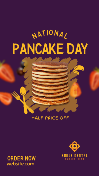 Berry Pancake Day Facebook Story Image Preview