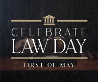 Law Day Celebration Facebook Post Design
