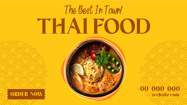 Thai Special Facebook Event Cover Design Image Preview