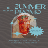 Modern Summer Promo Instagram Post Preview