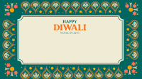 Diwali Festival Zoom Background Image Preview