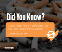 Smoking Facts Facebook post Image Preview