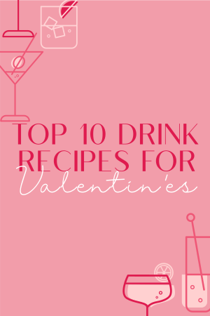 Valentine's Drink Pinterest Pin Image Preview