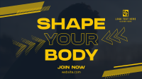 Body Fitness Center Animation Design