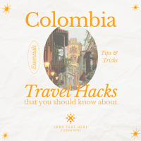 Modern Nostalgia Colombia Travel Hacks Instagram post Image Preview