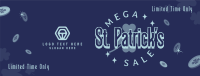 St. Patrick's Mega Sale Facebook Cover Design