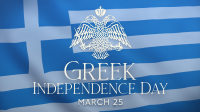 Traditional Greek Independence Day Animation Preview