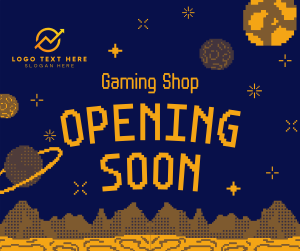 Pixel Space Shop Opening Facebook post Image Preview