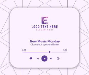 Elegant Music Player Facebook post Image Preview