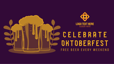 Oktoberfest Party Facebook event cover