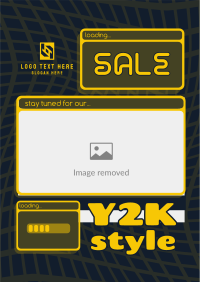 Y2K Fashion Brand Sale Poster Image Preview