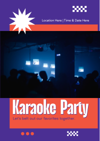 Karaoke Break Flyer Image Preview