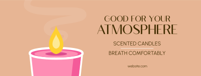Scented  Candles Facebook cover Image Preview
