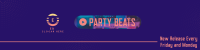 Party Music LinkedIn Banner Design