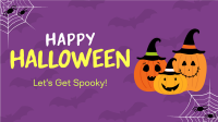 Quirky Halloween Facebook event cover Image Preview