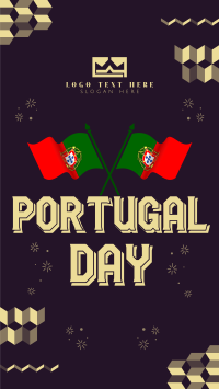 Portugal National Day Facebook Story Design