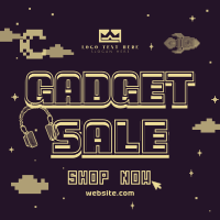 Retro Gadget Sale Instagram Post Design