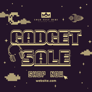 Retro Gadget Sale Instagram post Image Preview