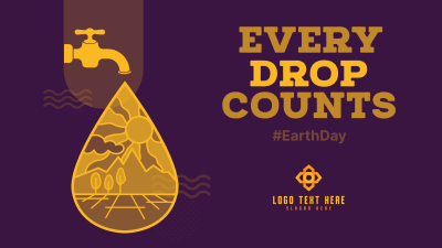 Every Drop Counts Facebook event cover Image Preview