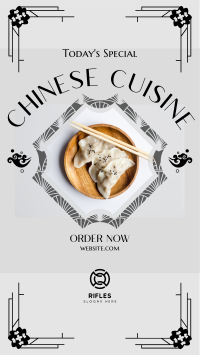 Chinese Cuisine Special Instagram Story Design