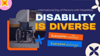 Disabled People Matters Facebook event cover Image Preview