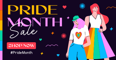 Pride Month Sale Facebook ad Image Preview