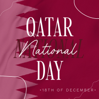 Qatar National Day Greeting Linkedin Post Image Preview