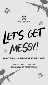 Fun Paintball Game Instagram Story Preview