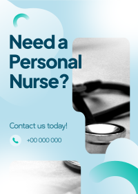 Hiring Personal Nurse Poster Image Preview