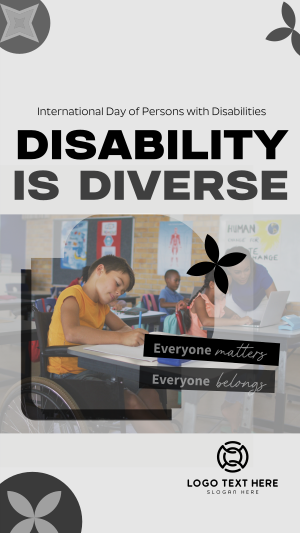 Disabled People Matters Facebook story Image Preview