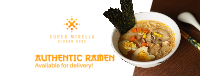 Japanese Ramen Facebook cover Image Preview