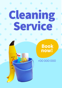 Professional Cleaning Poster Design