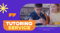 Kids Tutoring Service Video Image Preview