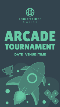 Arcade Tournament Facebook story Image Preview