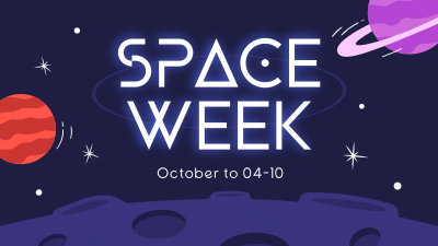 Space Week Event Facebook event cover Image Preview