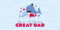Whaley Great Dad Twitter Post Design
