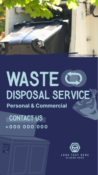 Waste Disposal Management TikTok Video Design